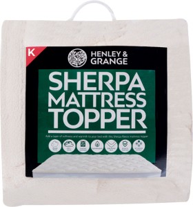 Sherpa-Mattress-Topper on sale