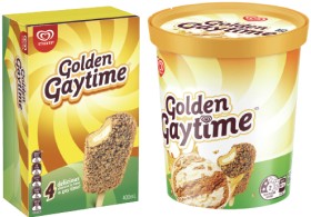 Streets-Golden-Gaytime-Ice-Cream-4-Pack-Tub-1-Litre-or-Paddle-Pop-Tub-1-Litre-Selected-Varieties on sale