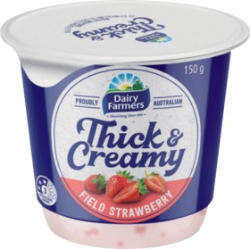 Dairy+Farmers+Thick+%26amp%3B+Creamy+Yoghurt+140%E2%80%91150g+Selected+Varieties