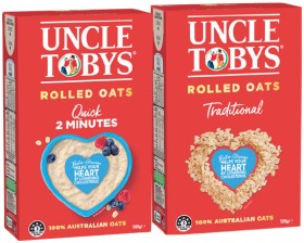 Uncle+Tobys+Traditional+or+Quick+Rolled+Oats+500g