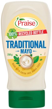 Praise+Traditional+Squeeze+Mayo+250%E2%80%91280g+Selected+Varieties