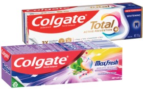 Colgate+Toothpaste+100-115g+or+Mouthwash+500mL+Selected+Varieties