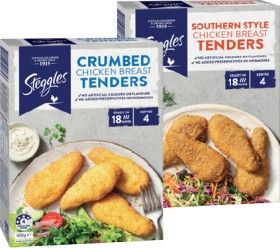 Steggles+Chicken+Breast+Tenders+400g+Selected+Varieties