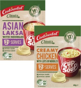 Continental-Cup-a-Soup-2-Serves-50g-75g on sale