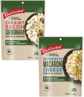 Continental-Pasta-Sauce-85g-105g on sale