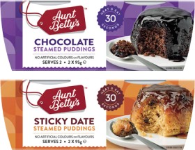 Aunt-Bettys-Pudding-2-Pack-190g-220g on sale