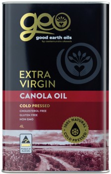 Good-Earth-Oils-Extra-Virgin-Canola-Oil-4-Litre on sale