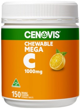 Cenovis-Mega-C-1000mg-Chewable-Tablets-150-Pack on sale