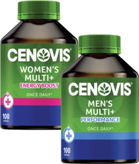 Cenovis-Womens-or-Mens-Multi-Capsules-100-Pack on sale