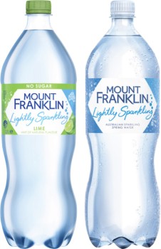 Mt-Franklin-Lightly-Sparkling-Water-125-Litre on sale