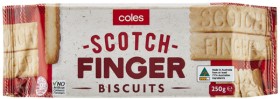 Coles-Scotch-Finger-Biscuits-250g on sale