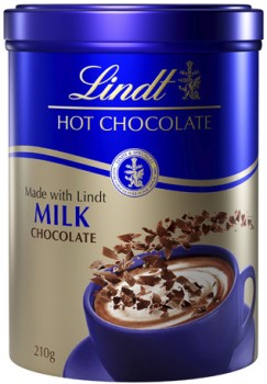 Lindt-Hot-Chocolate-Milk-Choc-Flakes-210g on sale
