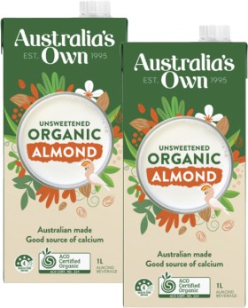 Australias-Own-Organic-Almond-Milk-1-Litre on sale