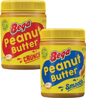 Bega-Smooth-or-Crunchy-Peanut-Butter-470g on sale