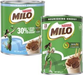 Nestl-Milo-395g-460g on sale