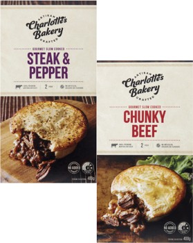 Charlottes-Bakery-Pies-2-Pack-400g on sale