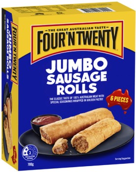 FourN-Twenty-Jumbo-Sausage-Rolls-6-Pack-700g on sale
