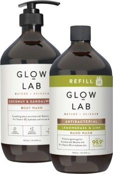 Glow-Lab-Body-Wash-or-Hand-Wash-Refill-900mL on sale
