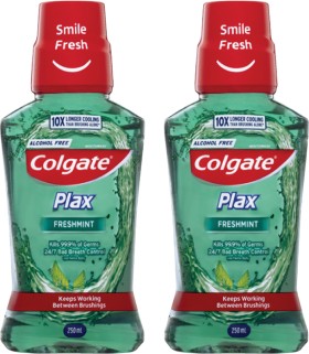Colgate-Plax-Fresh-Mint-Mouthwash-250mL on sale