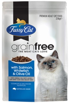 Fussy-Cat-Grainfree-Dry-Cat-Food-25kg on sale