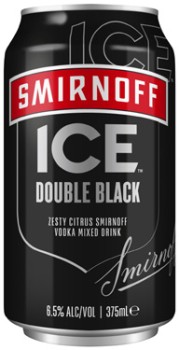 Smirnoff-Ice-Double-Black-Vodka-Cans-4x375mL on sale