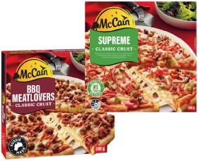 McCain+Family+Pizza+490-500g+Selected+Varieties