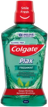 Colgate-Plax-Mouthwash-500mL-Selected-Varieties on sale