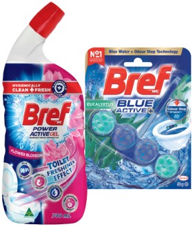 Bref-Rim-Block-Toilet-Cleaner-50g-or-Gel-600700mL-Selected-Varieties on sale