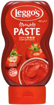 Leggos-Tomato-Paste-or-Pizza-Sauce-Squeeze-390400g-Selected-Varieties on sale