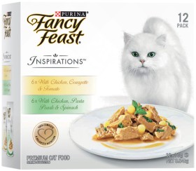 Purina-Fancy-Feast-Wet-Cat-Food-12x70g-Selected-Varieties on sale
