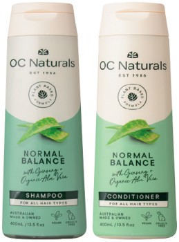 OC+Naturals+Shampoo+or+Conditioner+400mL+Selected+Varieties