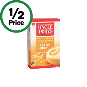 Uncle-Tobys-Oats-Sachets-280-350g-Pk-8-10 on sale