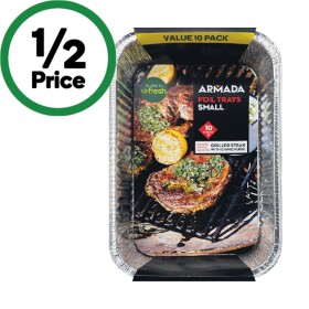 Armada-Foil-Trays-Small-Pk-10 on sale