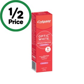 Colgate+Optic+White+Teeth+Whitening+Enamel+Care+Toothpaste+100g