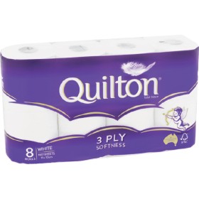 Quilton+Classic+Toilet+Tissue+Pk+8