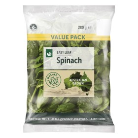 Woolworths-Australian-Baby-Spinach-280g-Pack on sale