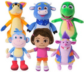NEW+Dora+the+Explorer+Basic+Plush+-+Assorted