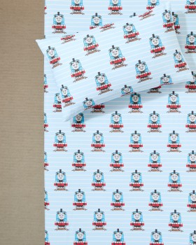 Thomas-The-Tank-Engine-Fitted-Sheet-and-Pillow-Case-Set-SB on sale