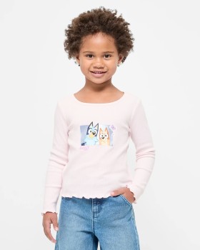 Bluey-Long-Sleeve-Top on sale