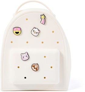 Mini-Backpack-with-Charms-White on sale
