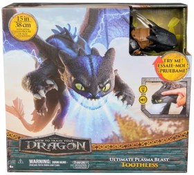 38cm+How+To+Train+Your+Dragon+Ultimate+Plasma+Blast+Toothless+Action+Figure