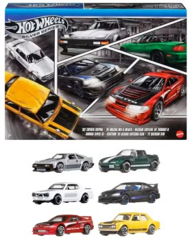 Hot+Wheels+Silver+Series+Streets+of+Japan+Multipack