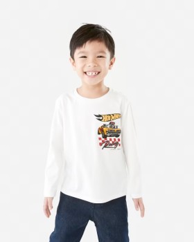 Hot+Wheels+License+Long+Sleeve+T-Shirt