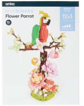 1164-Piece-Mini-Blocks-Animal-Series-Flower-Parrot on sale