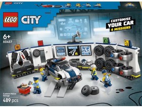 LEGO+City+Custom+Police+Car+Garage+60457