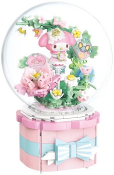 328+Piece+Hello+Kitty+Keepplay+My+Melody+Sweet+Veil+Music+Box