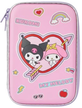 Sanrio+Kuromi+and+My+Melody+Pencil+Case