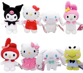 20cm+Hello+Kitty+Plush+Toy+-+Assorted