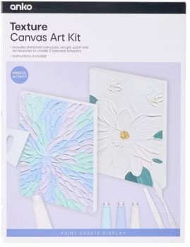 Texture+Canvas+Art+Kit