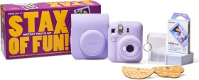 Fujifilm+Instax+Mini+12+Stax+of+Fun+Instant+Photo+Kit+-+Lilac